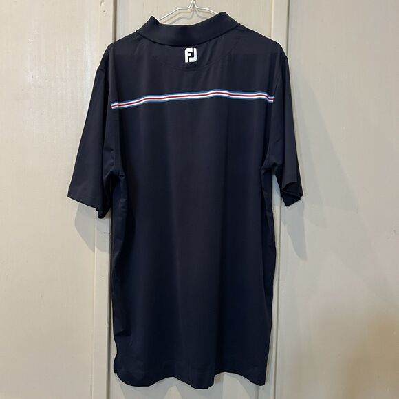 Footjoy Mens Polo XL Athletic Fit Embroidered Golf Outdoor - Picture 2 of 10